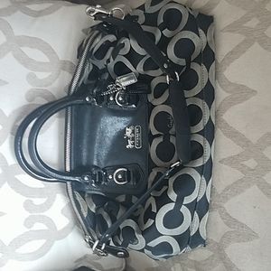 Coach original monogram satchel